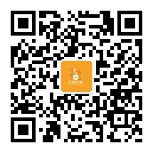 天音艺校微信公众号二维码